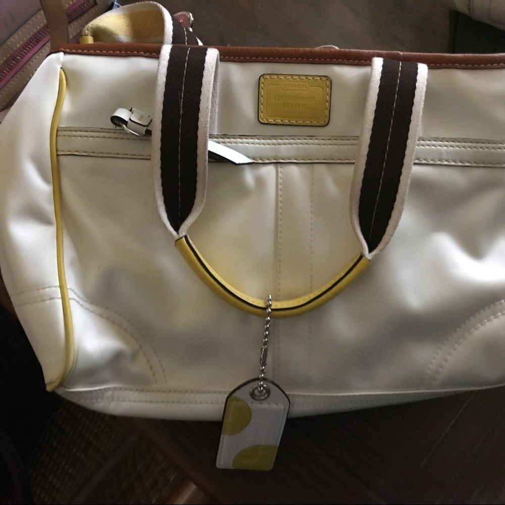 Coach handbag and matching wallet